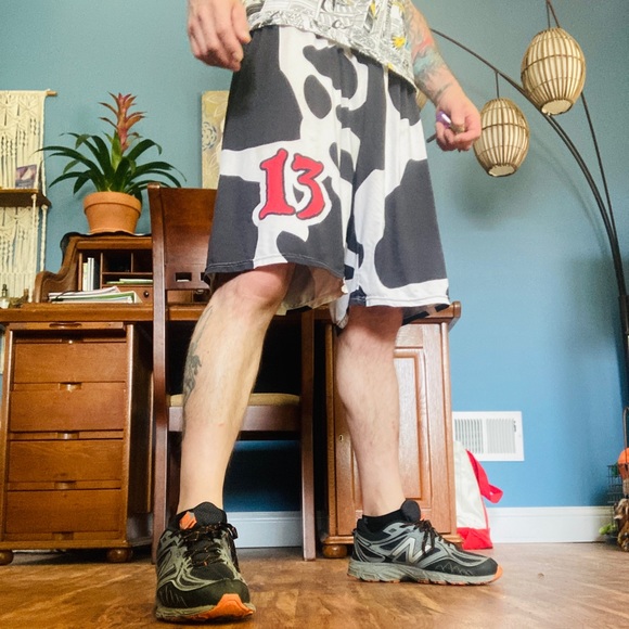 5ultimate Other - Wisconsin Dairy Cow #13 Lucky Number 5ultimate.com Hydro Shorts Large